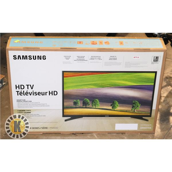 NEW SAMSUNG 32" HD TV (SMART HUB TV)