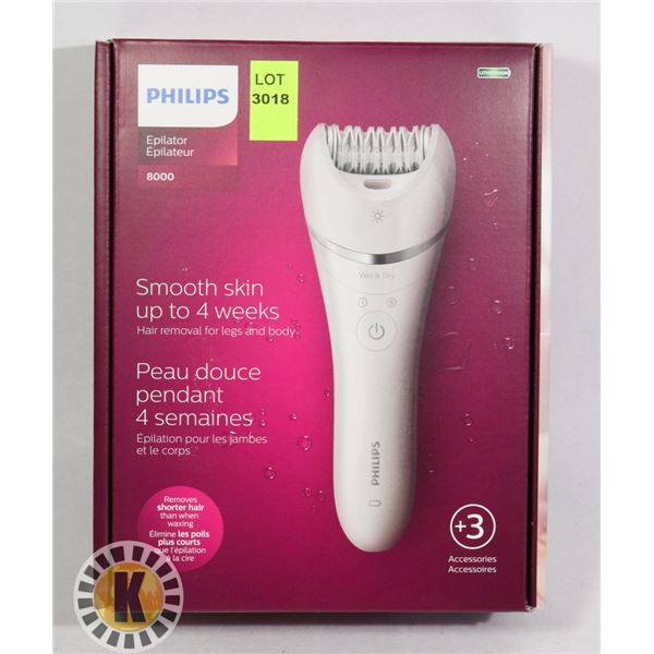 NEW PHILIPS EPILATOR 8000 HAIR REMOVER
