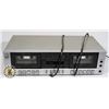 Image 1 : SONY DUAL CASSETTE DECK- MODEL TC-W550