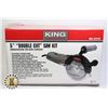 Image 1 : ESTATE KING INDUSTRIAL 5" DOUBLE CUT SAW KIT