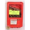 Image 1 : CRAFTSMAN 21PC TITANIUM COATED H.S STEEL DRILL SET