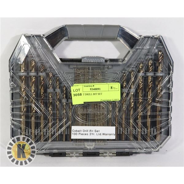 COBALT DRILL BIT SET