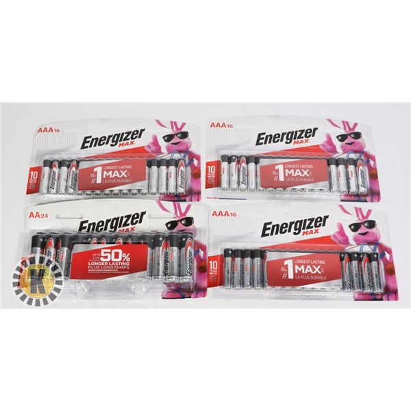 BAG OF ASSORTED BATTERIES