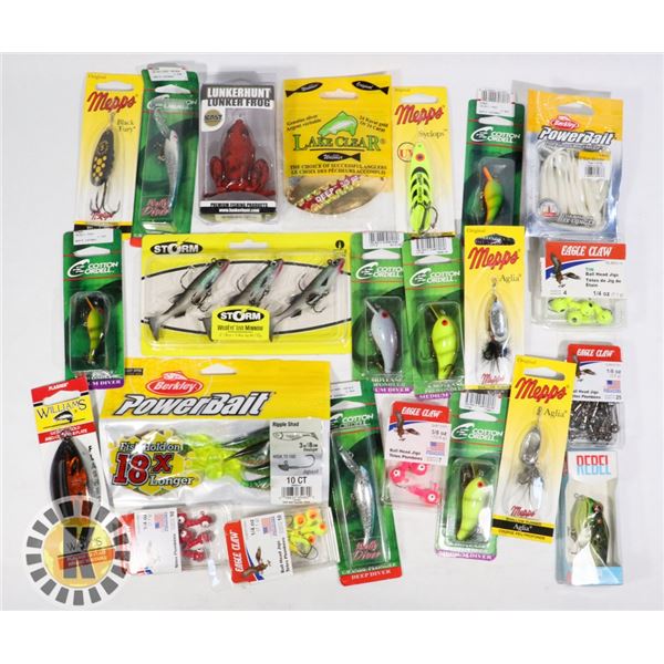 FLAT OF ASSORTED FISHING TACKLE
