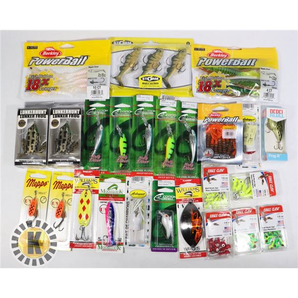 FLAT OF ASSORTED FISHING TACKLE