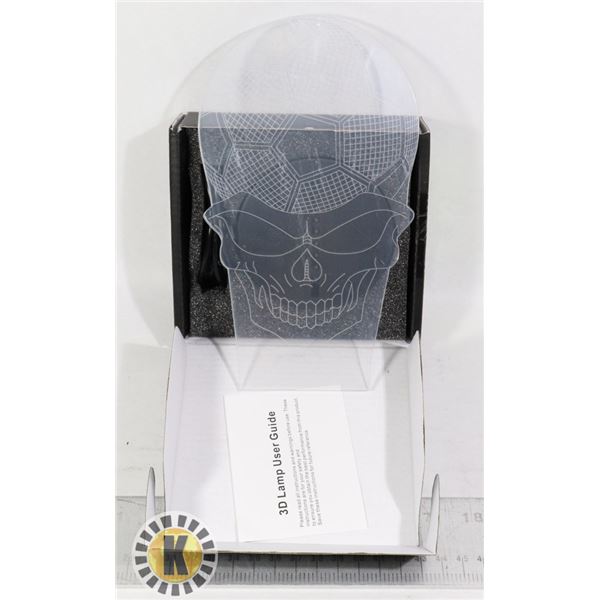 3D LAMP KIT- SOCCER BALL SKULL DESIGN