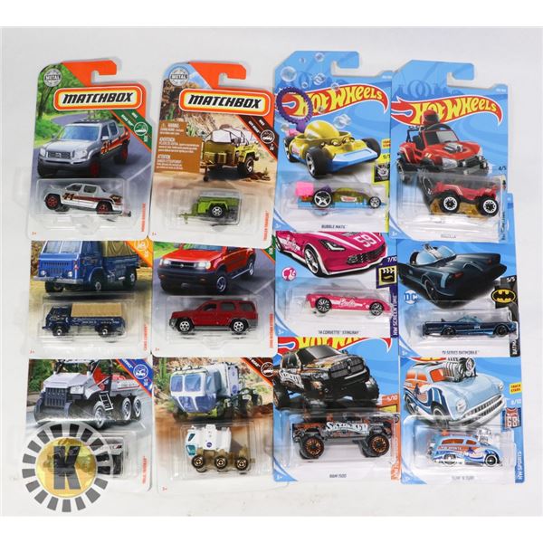 HOTWHEELS ASSORTED BAG OF 12