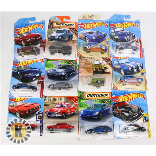 HOTWHEELS ASSORTED BAG OF 12