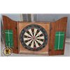 Image 1 : DART BOARD WITH CABINET