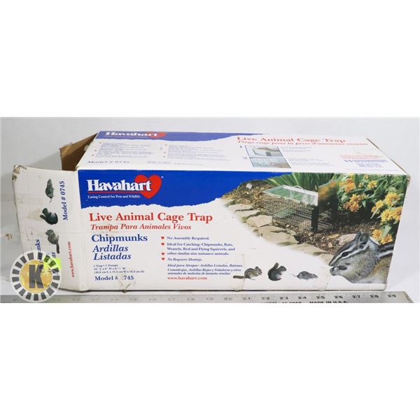 HAVAHART LIVE ANIMAL CAGE TRAP
