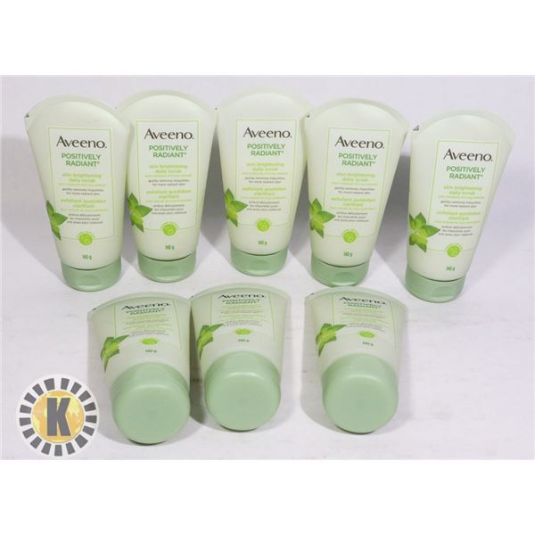 BAG OF AVEENO POSITIVELY RADIANT DAILY SCRUB