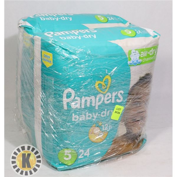 BUNDLE OF BABY PAMPERS