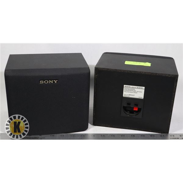 2 SONY SPEAKERS-  SS-SR100