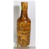 Image 1 : DECORATIVE WOODEN BOTTLE