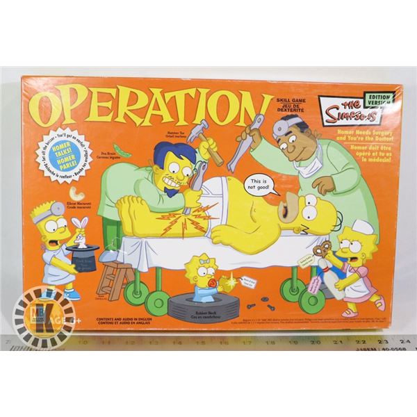 SIMPSON'S OPERATION GAME