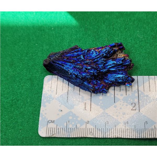 24)  NATURAL PEACOCK RAINBOW  TITANIUM