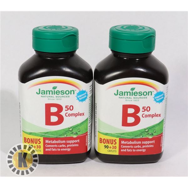 JAMIESON VITAMIN B 50 COMPLEX