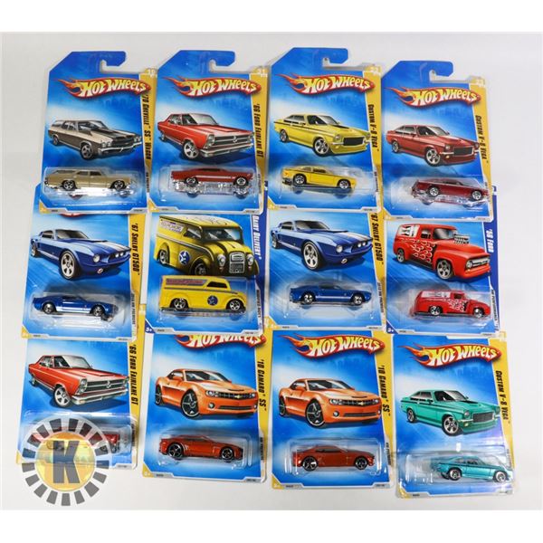 HOTWHEELS ASSORTED BAG OF 12