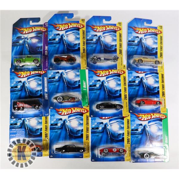 HOTWHEELS ASSORTED BAG OF 12