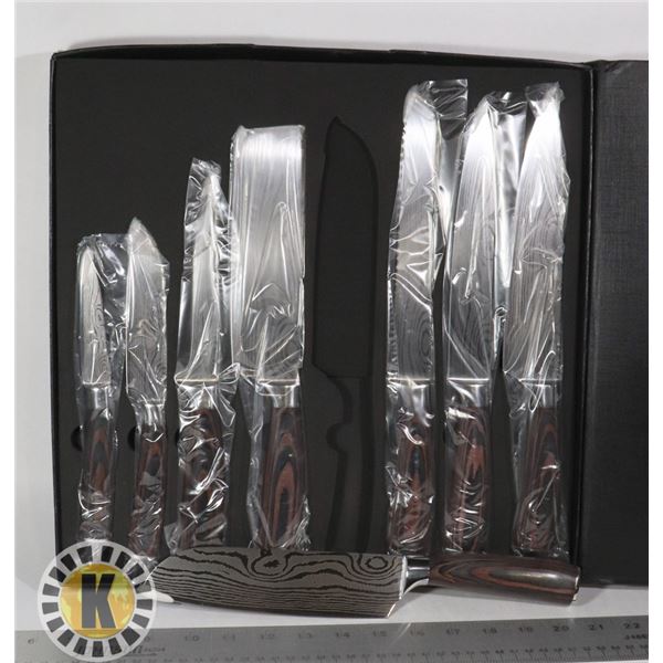 NEW DAMASCUS STYLE KNIFE SET