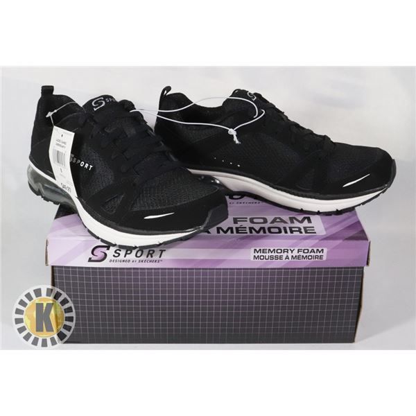 MEMORY FOAM SPORTS SHOES- LADIES SIZE 7