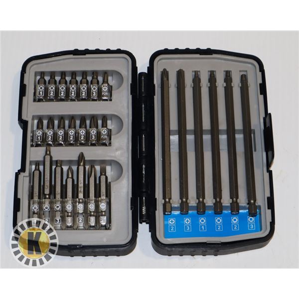 MASTERCRAFT SCREWDRIVER BIT SET