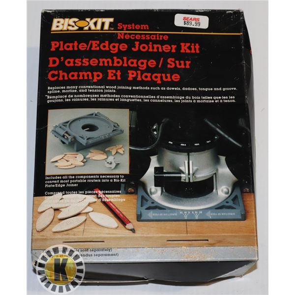 BIS-KIT PLATE/EDGE JOINER KIT