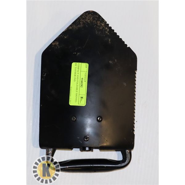 COMPACT AND FOLDABLE SHOVEL- BY TAYMOR IND.