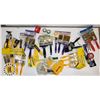 Image 1 : FLAT BOX OF PAINTING TOOLS- NEW AND ESTATE