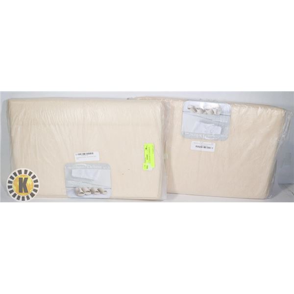 LOT OF TWO NEW MEMORY FOAM BATH MATS