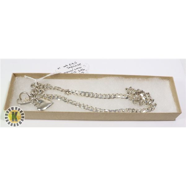 SILVER CHAIN 57.7 GRAMS (10)