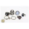 Image 1 : 925-107 LOT OF ASSORTED FASHION RINGS