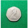 Image 2 : 1) GREAT BRITAIN 1973 50 PENCE COIN FROM