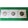 Image 2 : 11)  LOT OF 3 VINTAGE HONG KONG COINS FROM