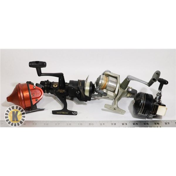 4 ESTATE FISHING REELS