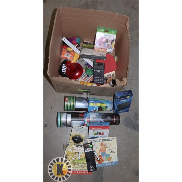 BOX OF TOYS AND MORE