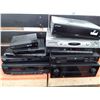 Image 1 : 439 --  Lot of electronics Inc. blue ray player, receives cable boxes and more