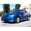 Image 1 : H6A --  2009 TOYOTA COROLLA S , Blue , 133638  KM's