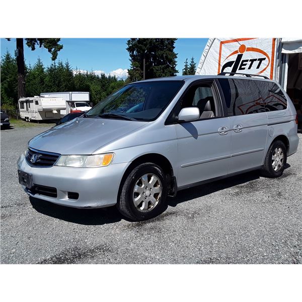 H5 --  2004 HONDA ODYSSEY EXL , Grey , 278234  KM's