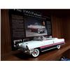 Image 1 : 475 --  "Signature" 1/18 Die Cast 1955 Packard Carribean With Poster