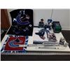 Image 1 : 491 --  Lot of Vancouver Canucks Memorobilia With Bobblehead