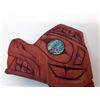 Image 2 : 492 --  Northwest Coast First Nations Signed Carving By Jimmy Lewis With Abalone Inlay
