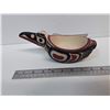 Image 1 : 493 --  Northwest Coast First Nations Bowl Raven Motif