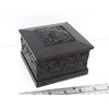 Image 1 : 497 --  Northwest Coast First Nations Lidded Box Raven Motif