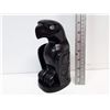 Image 2 : 503 --  Northwest Coast First Nations Totem Eagle Motif With Abalone Inlay