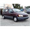 Image 3 : A8 --  1999 TOYOTA SIENNA CE, RED, 251,626 KMS