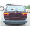 Image 6 : A8 --  1999 TOYOTA SIENNA CE, RED, 251,626 KMS
