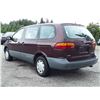 Image 7 : A8 --  1999 TOYOTA SIENNA CE, RED, 251,626 KMS