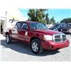 Image 3 : G6 --  2006 DODGE DAKOTA QUAD SLT 4X4 , Red , 191095  Miles