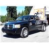 Image 1 : F5 --  2005 DODGE DAKOTA QUAD CAB SLT 4X4 , Black , 212722  KM's